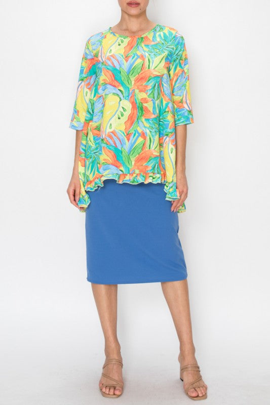 Misty Skirt-Denim Blue 27”/29”