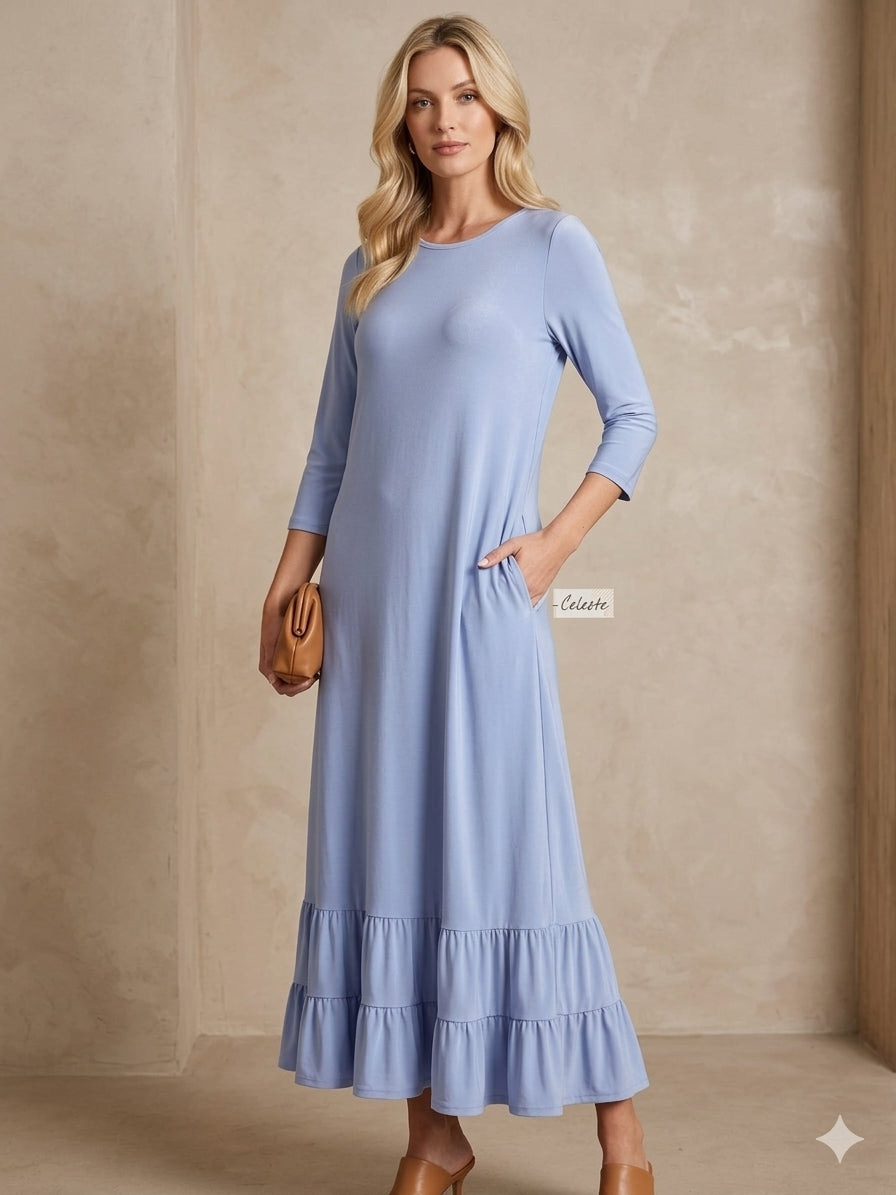 Opal Dress-Baby Blue