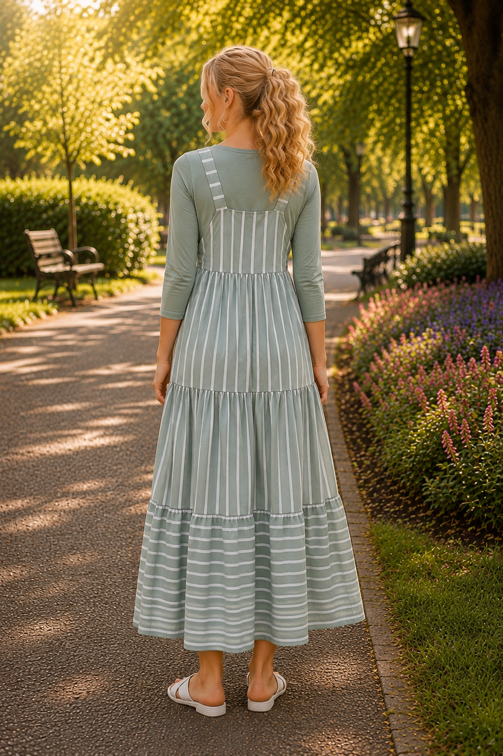 Sabrina Overall Jumper Dress-Sage Small-Large arriving 8/11/26