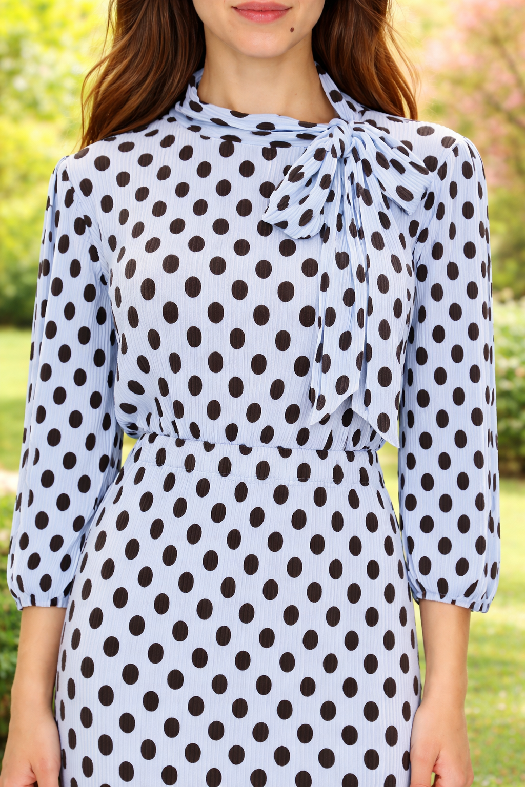 Polka Dot Bodre Skirt-2 Colors