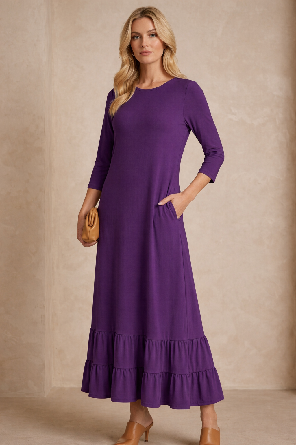 Opal Dress-Purple