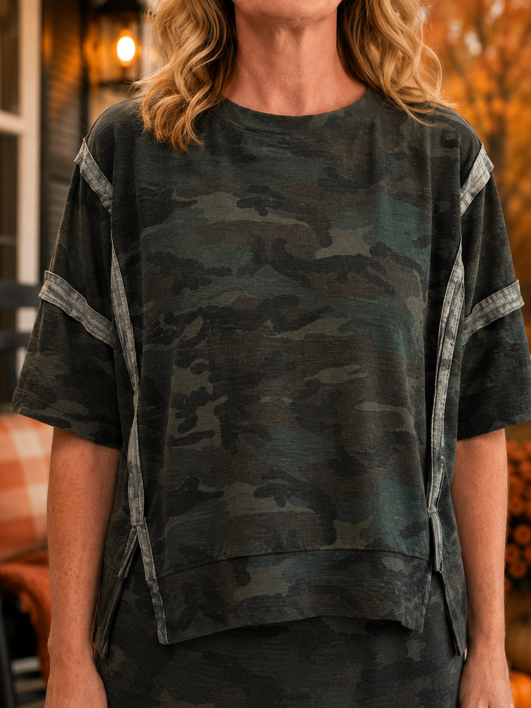 Camo Skirt Set