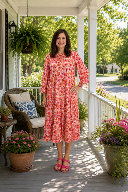 LeAnn-Floral Dress