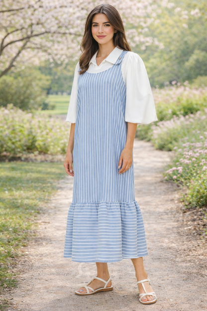 Blue Striped Jumper