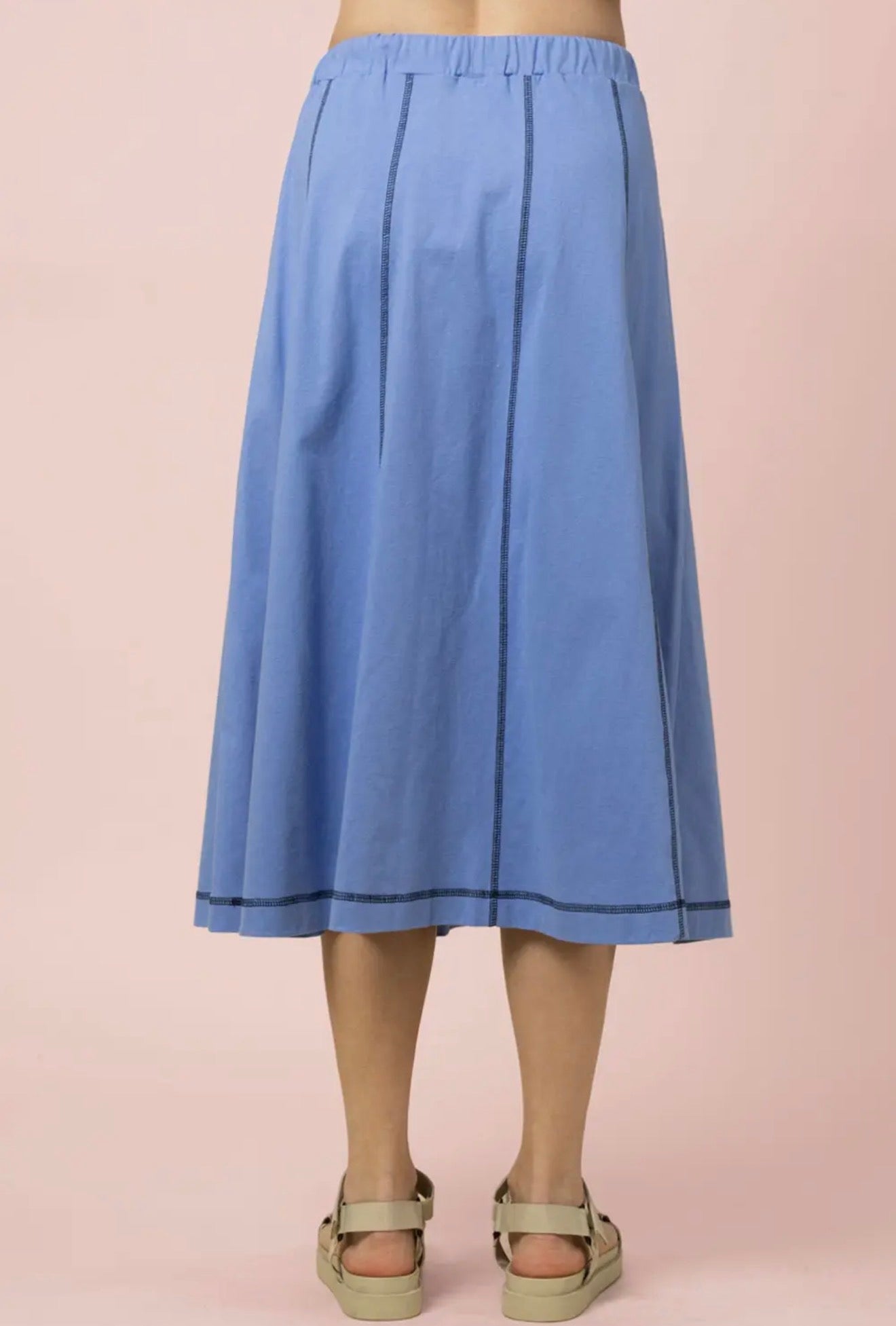 Ella-Skirt Set-Blue
