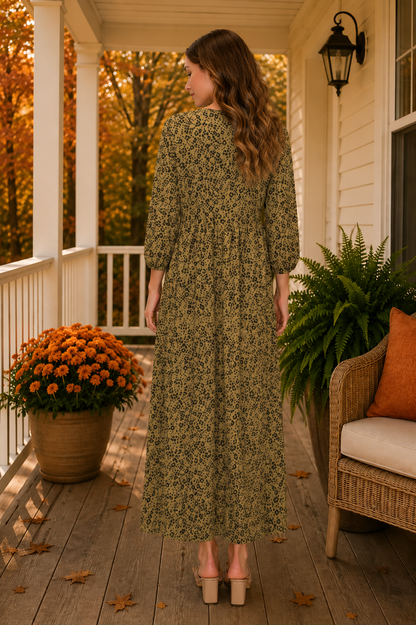Crystal Fall Leopard Dress-2 Colors