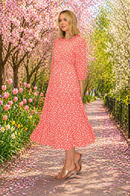 Lucy-Spotted Dress-2 Colors