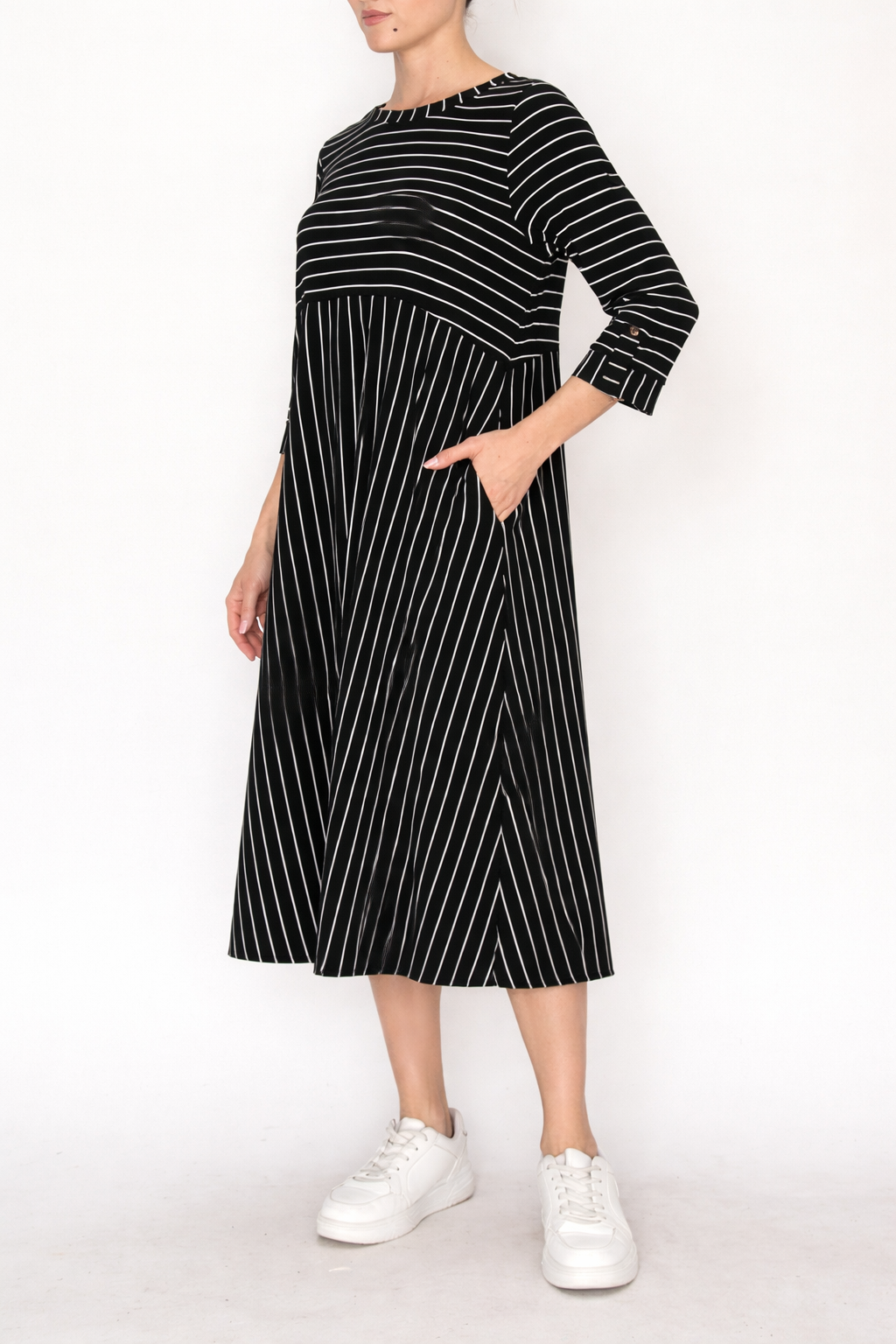 Haley-Striped Dress-6 Colors