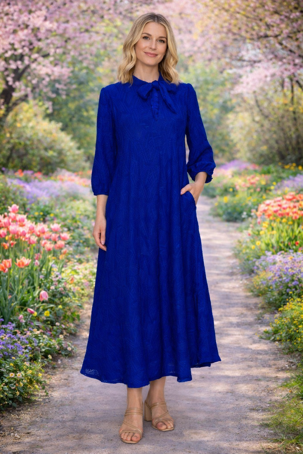 Jocelyn Royal Blue Dress￼