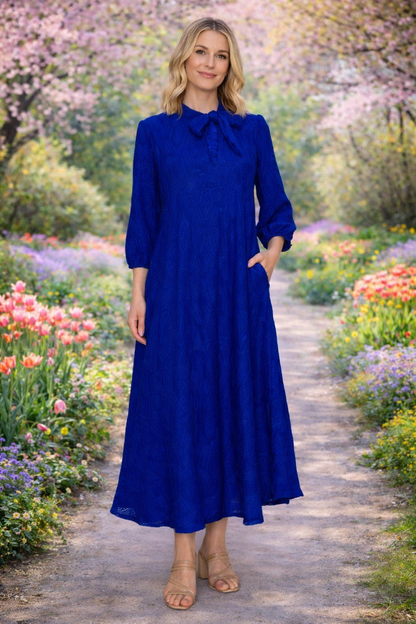 Jocelyn Royal Blue Dress￼