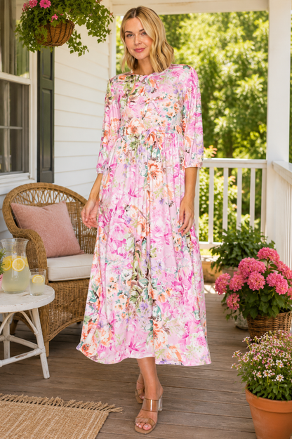 Crystal Pink Floral