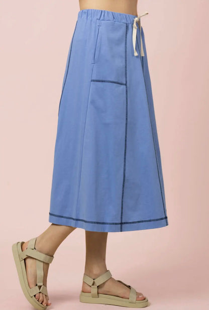 Ella-Skirt Set-Blue