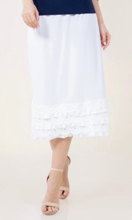 Skirt Extender-White