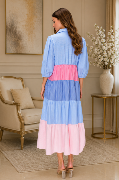 Seersucker Dress-2 Colors