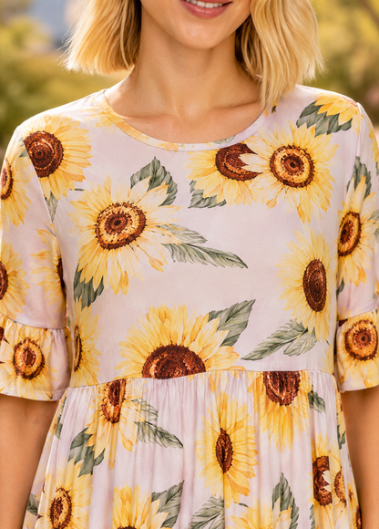 Savannah-Sunflower Dress