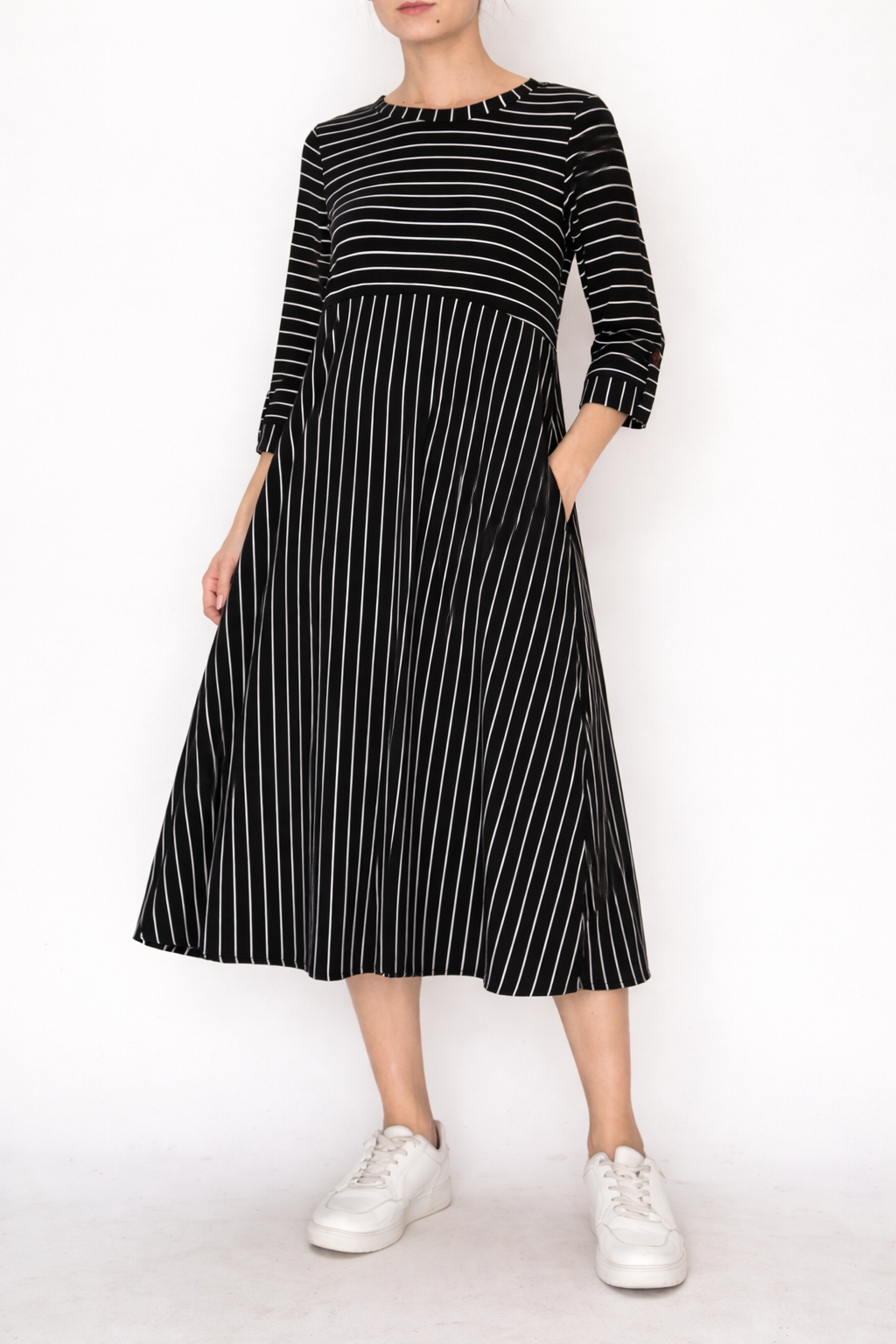 Haley-Striped Dress-6 Colors