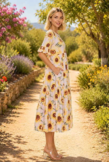 Savannah-Sunflower Dress