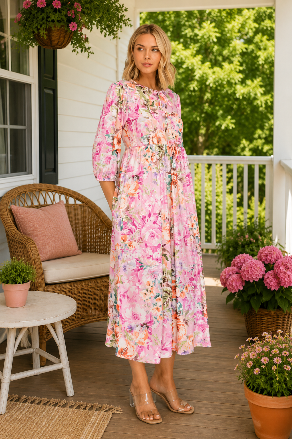 Crystal Pink Floral
