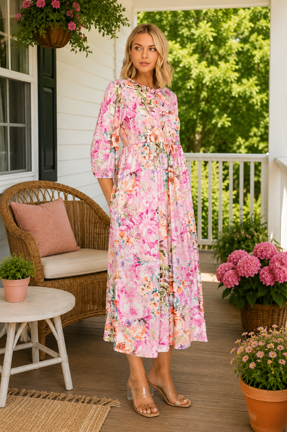 Crystal Pink Floral