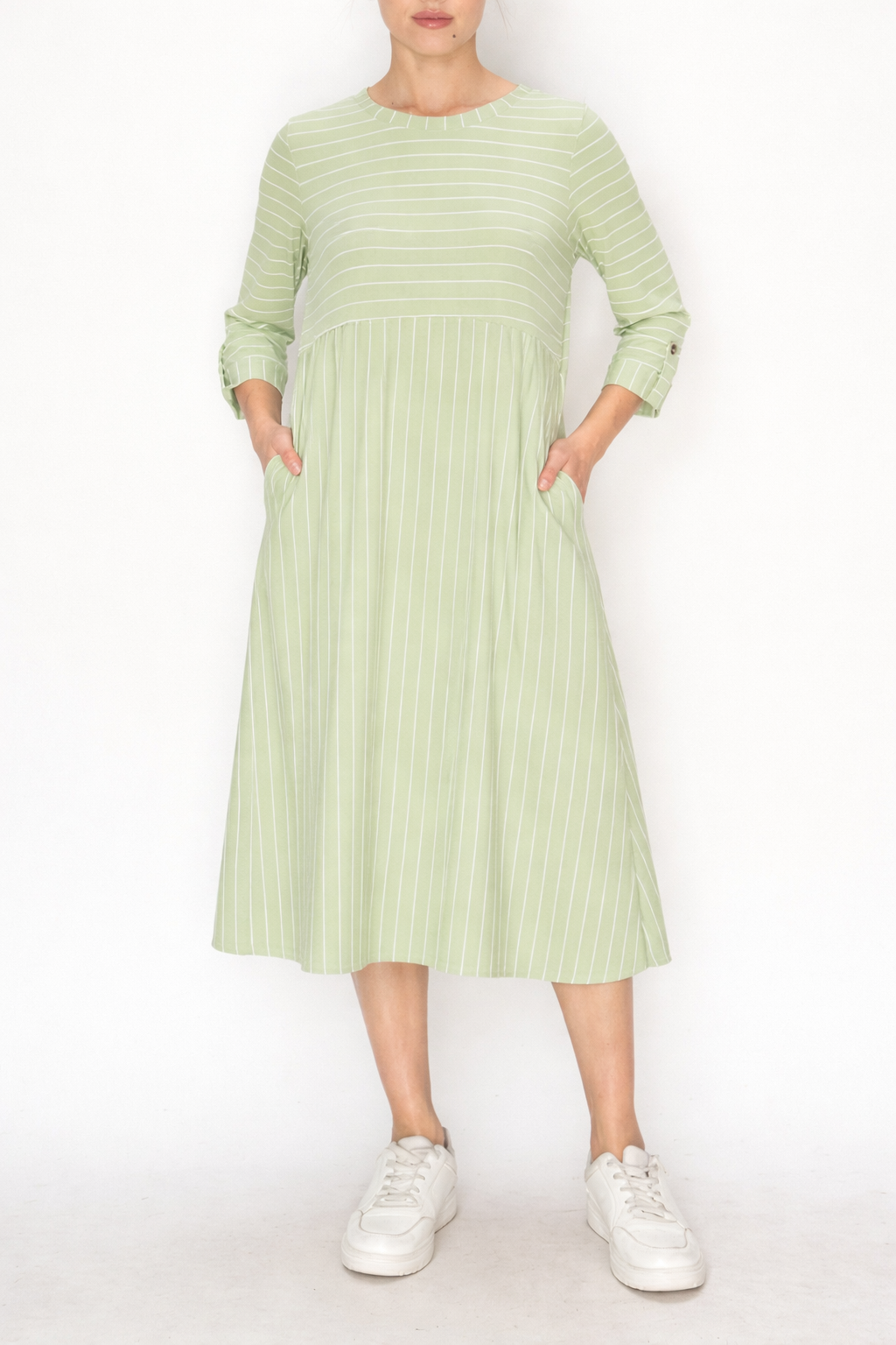 Haley-Striped Dress-6 Colors