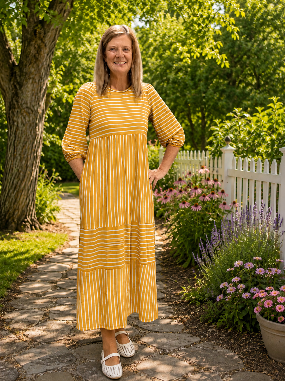 Chelsea Striped Dress