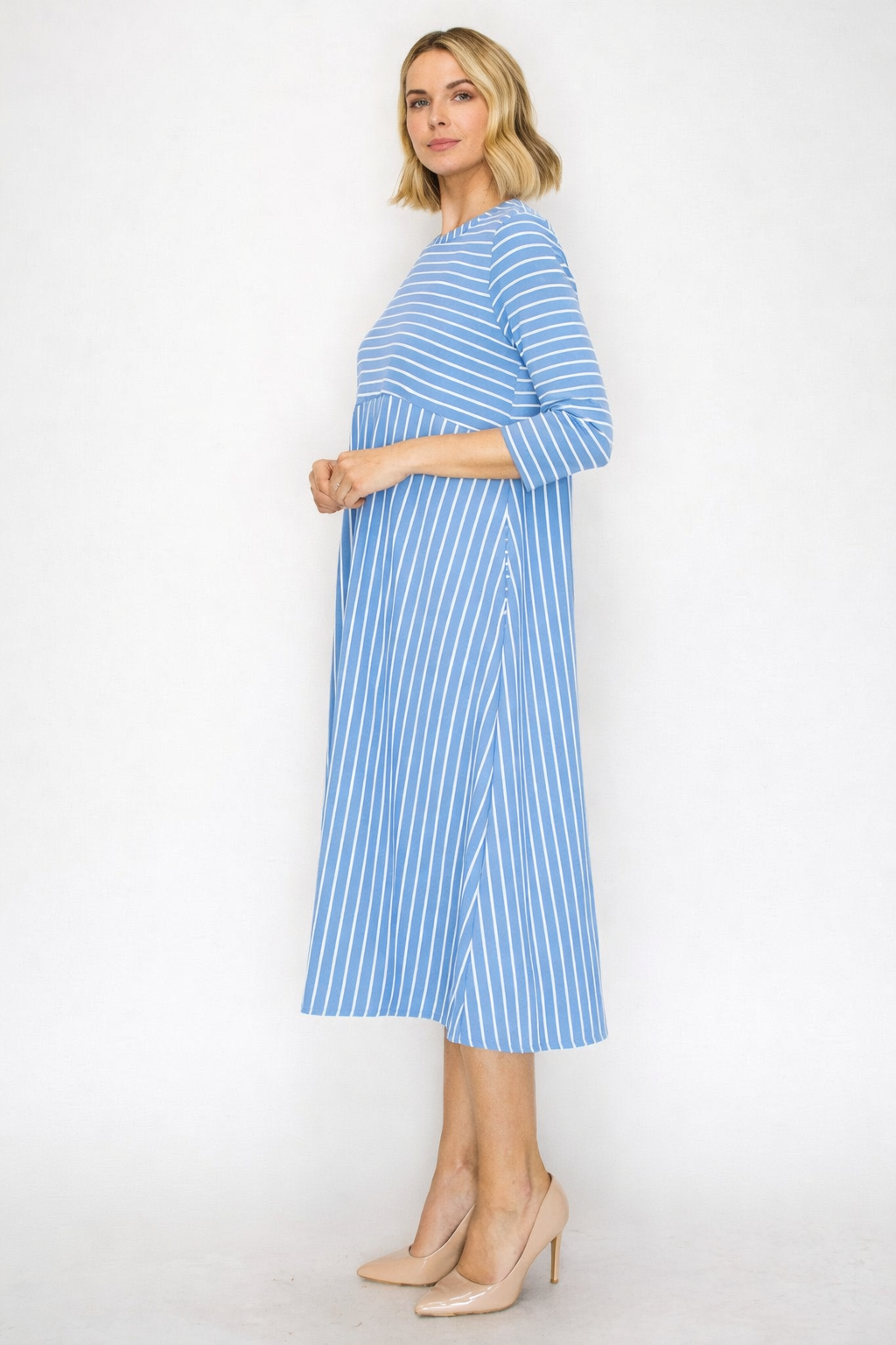 Haley-Striped Dress-6 Colors