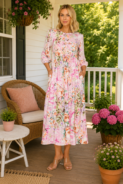 Crystal Pink Floral