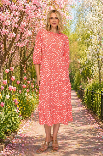 Lucy-Spotted Dress-2 Colors