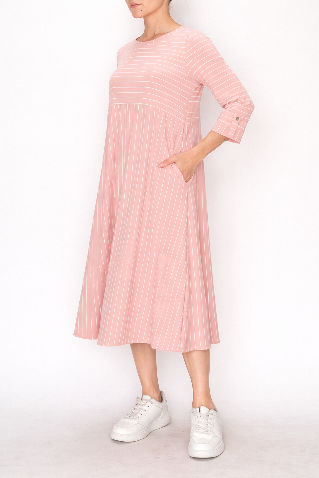 Haley-Striped Dress-6 Colors