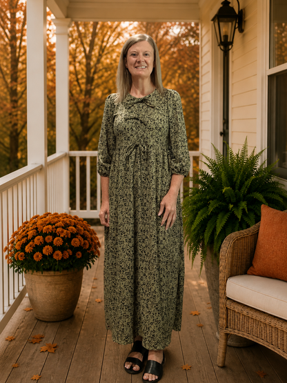 Crystal Fall Leopard Dress-2 Colors