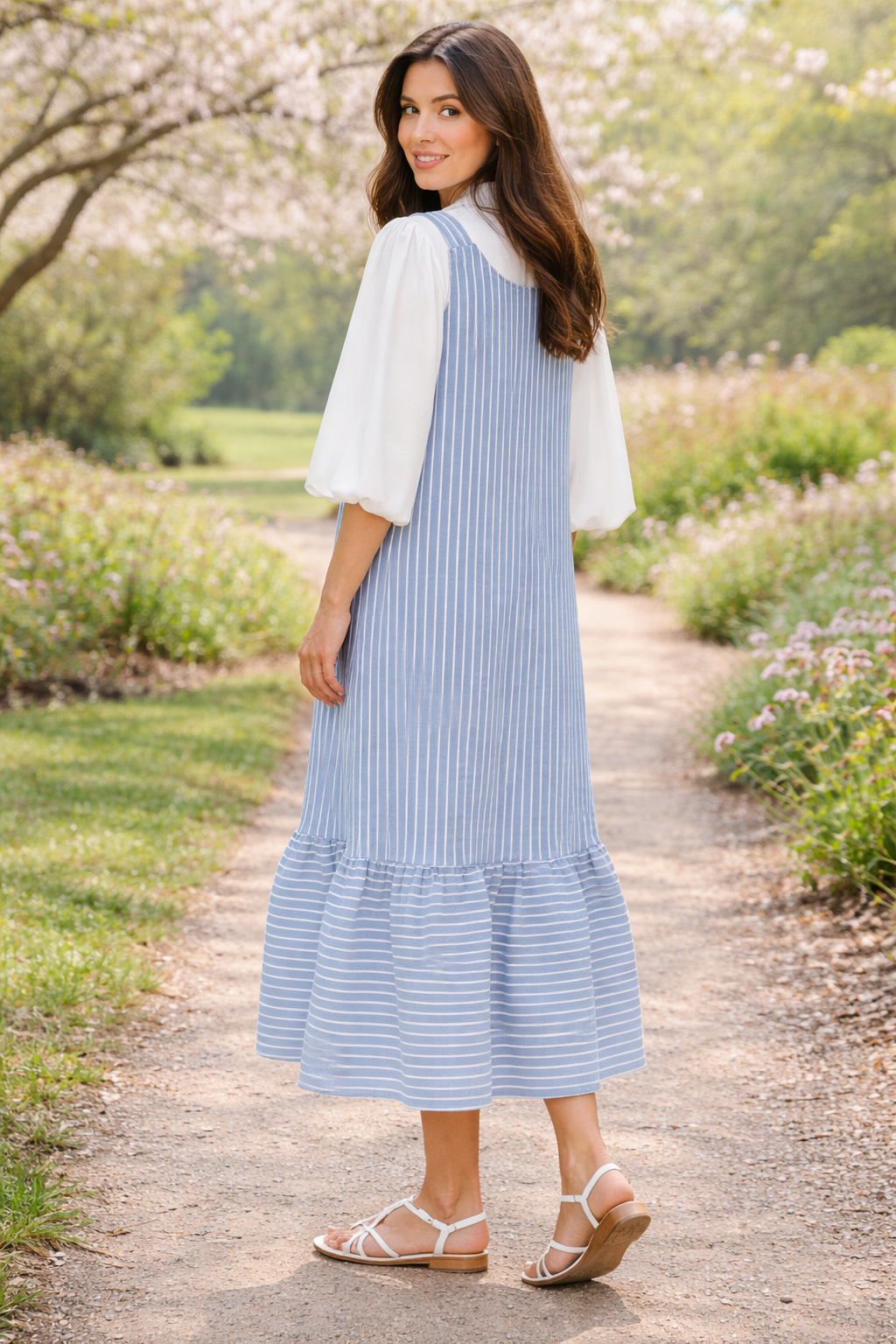 Blue Striped Jumper