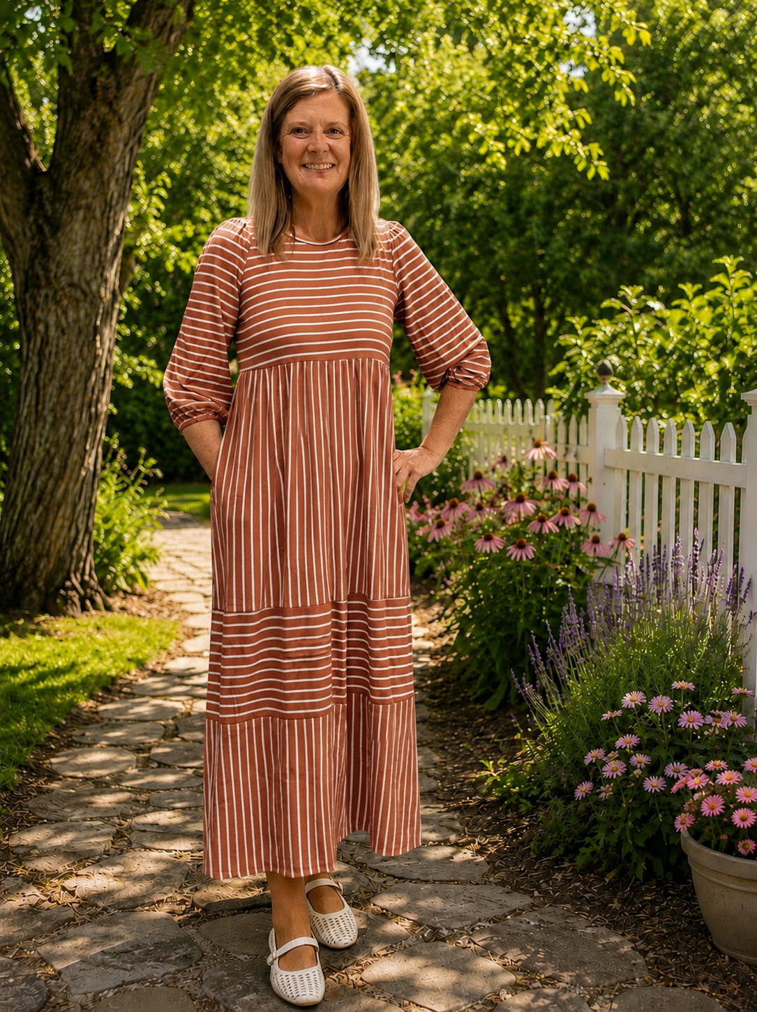 Chelsea Striped Dress