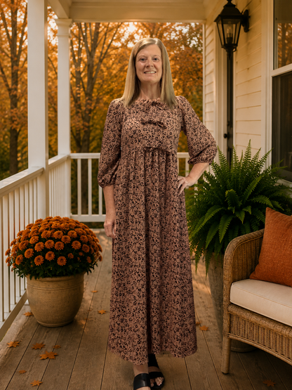 Crystal Fall Leopard Dress-2 Colors