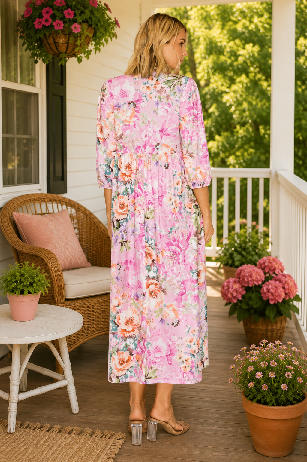 Crystal Pink Floral