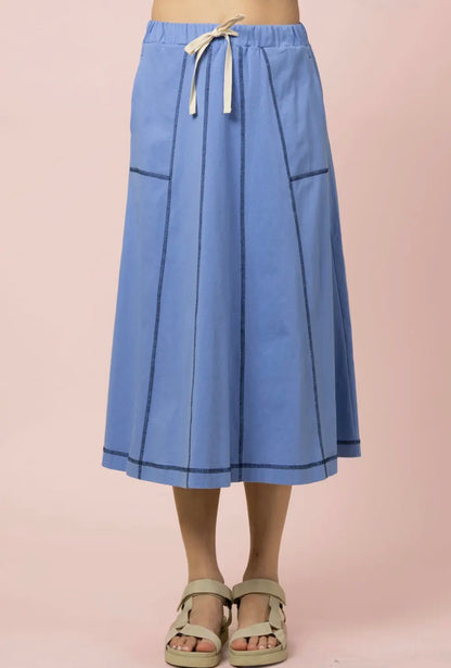 Ella-Skirt Set-Blue