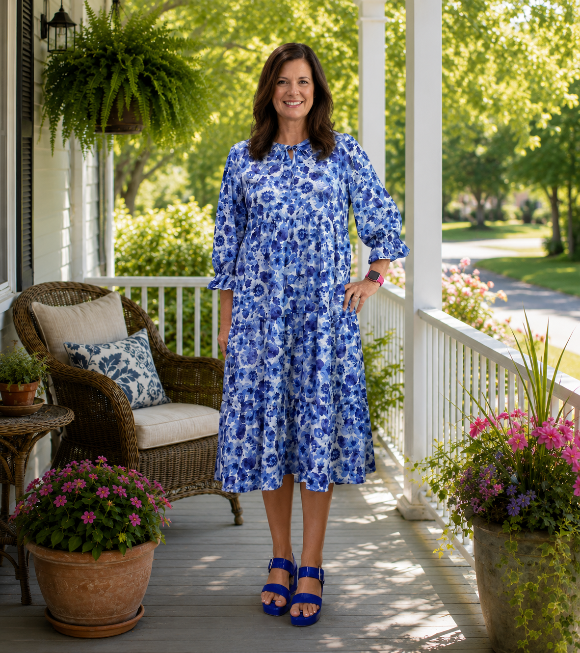 LeAnn-Floral Dress