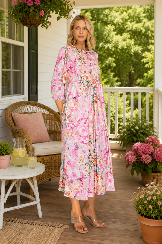 Crystal Pink Floral