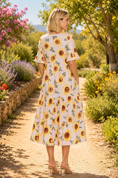Savannah-Sunflower Dress