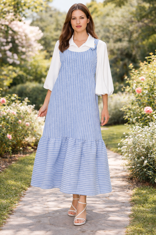 Blue Striped Jumper