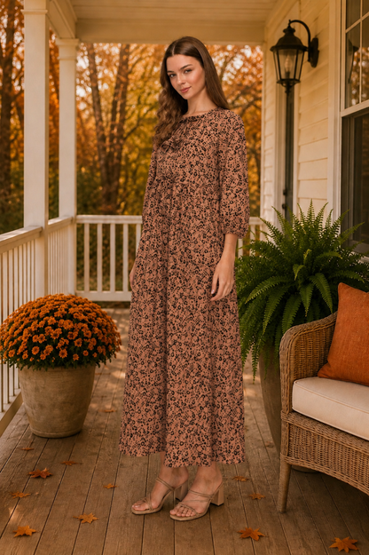 Crystal Fall Leopard Dress-2 Colors