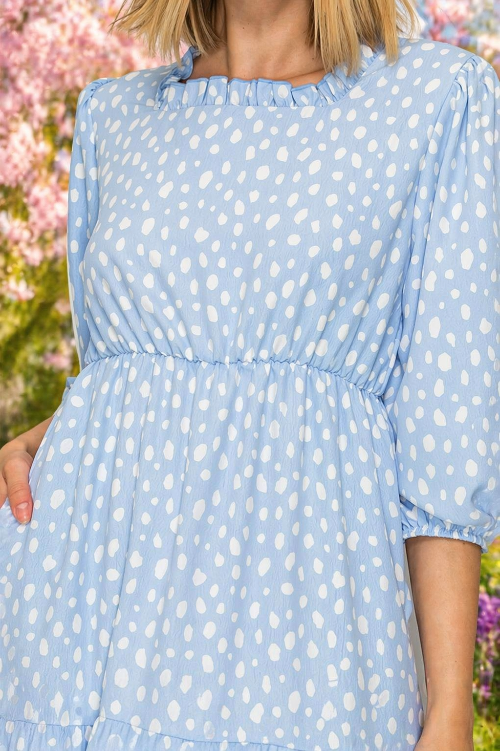 Lucy-Spotted Dress-2 Colors