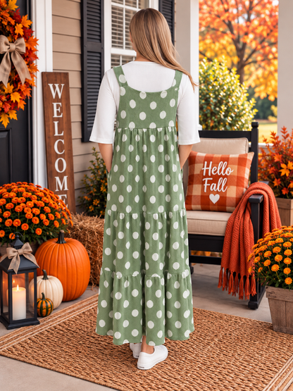 Sabrina Ribbed Overall Jumper Dress