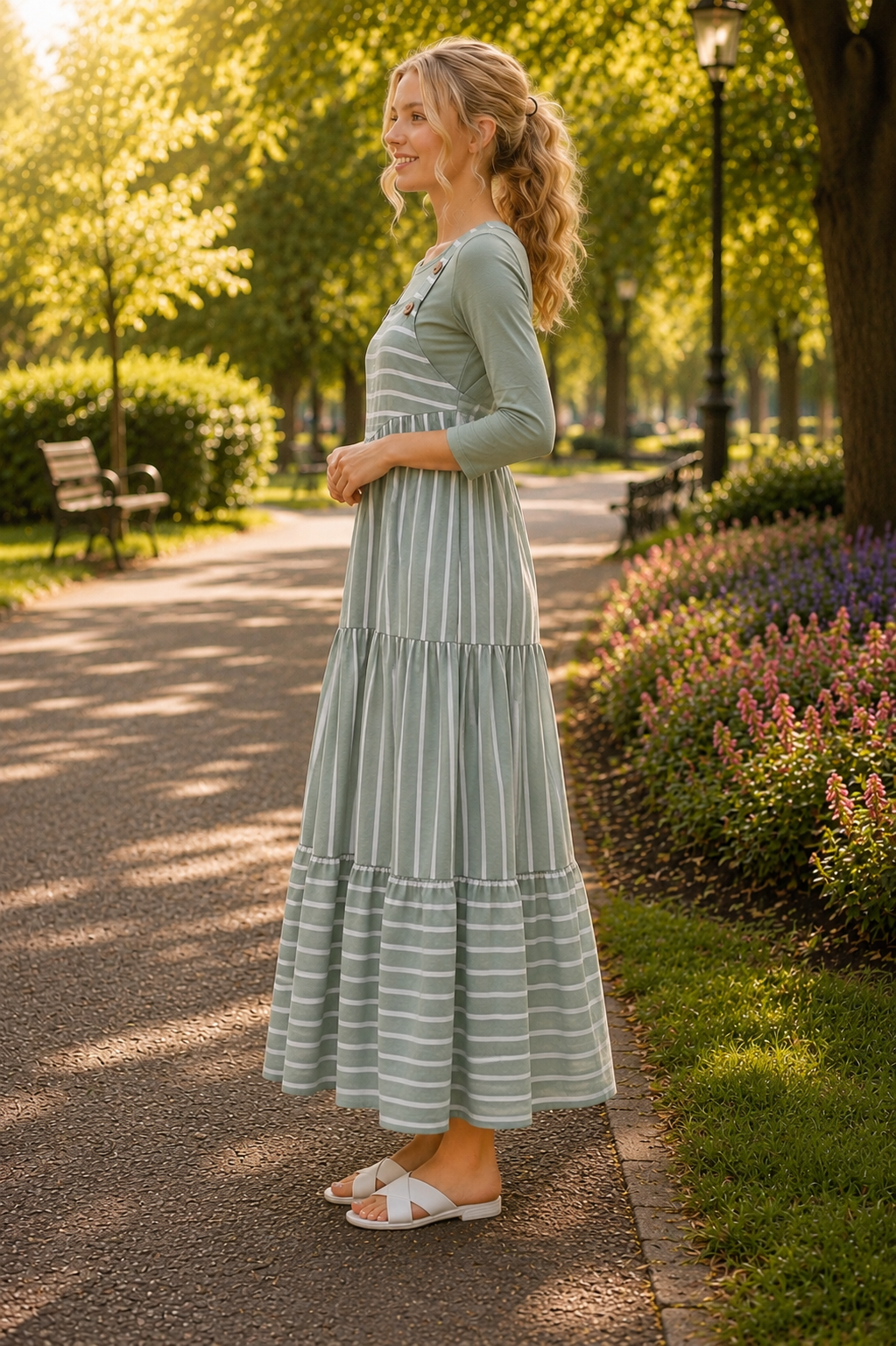 Sabrina Overall Jumper Dress-Sage Small-Large arriving 8/11/26