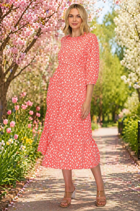 Lucy-Spotted Dress-2 Colors