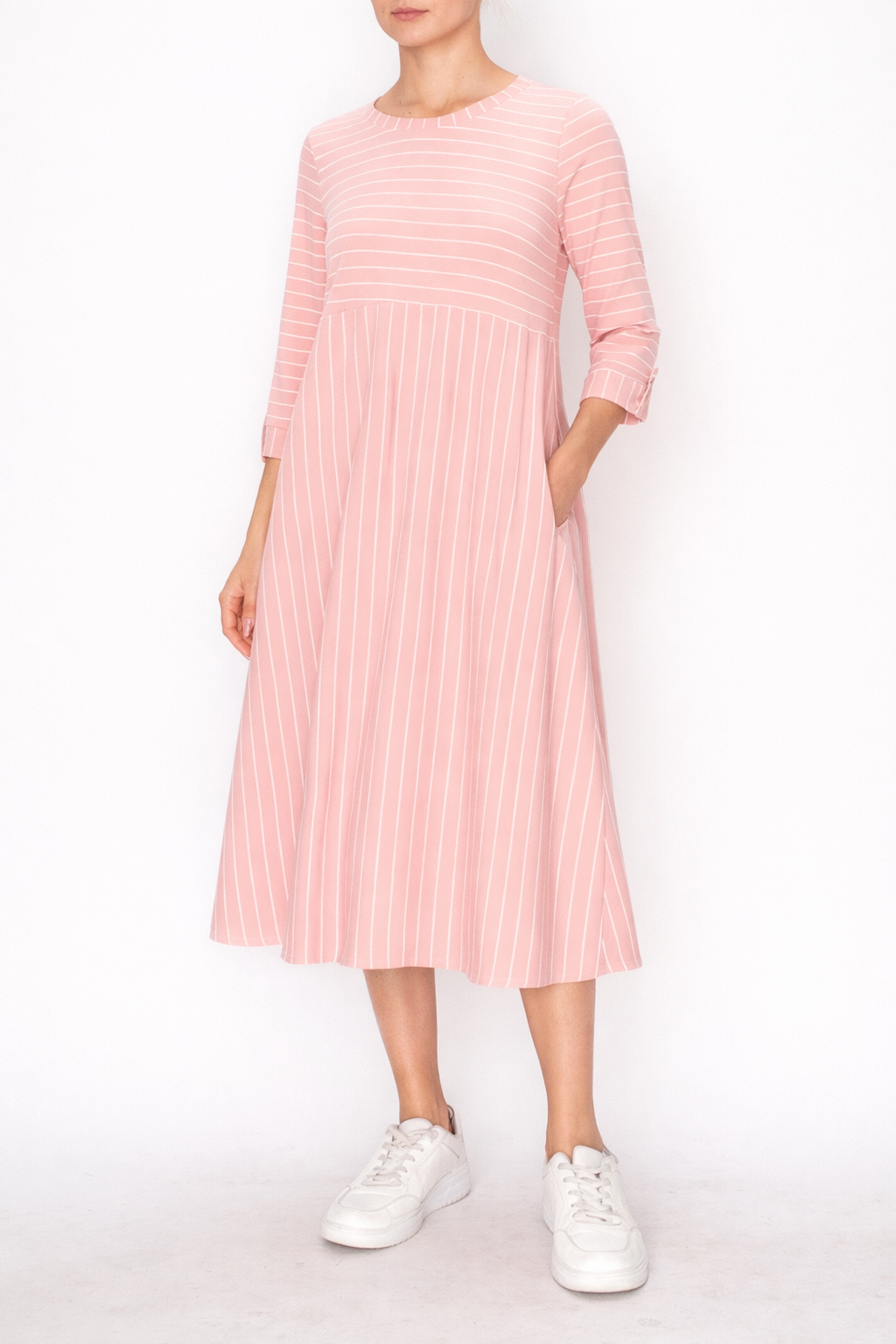 Haley-Striped Dress-6 Colors