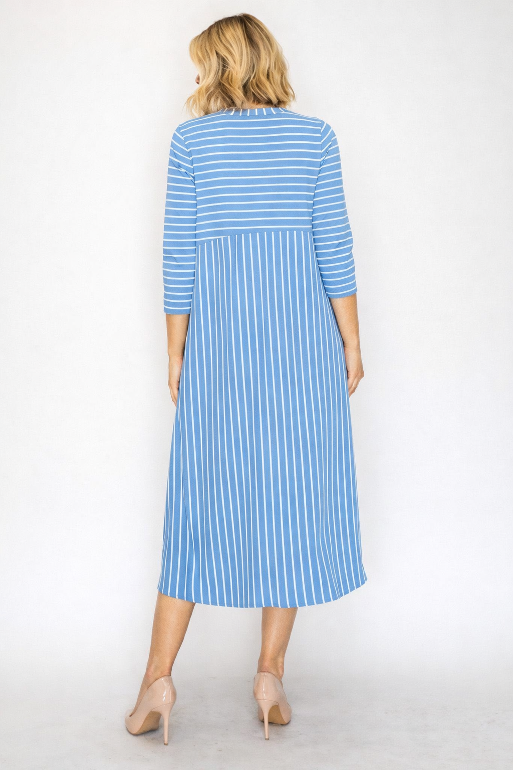 Haley-Striped Dress-6 Colors