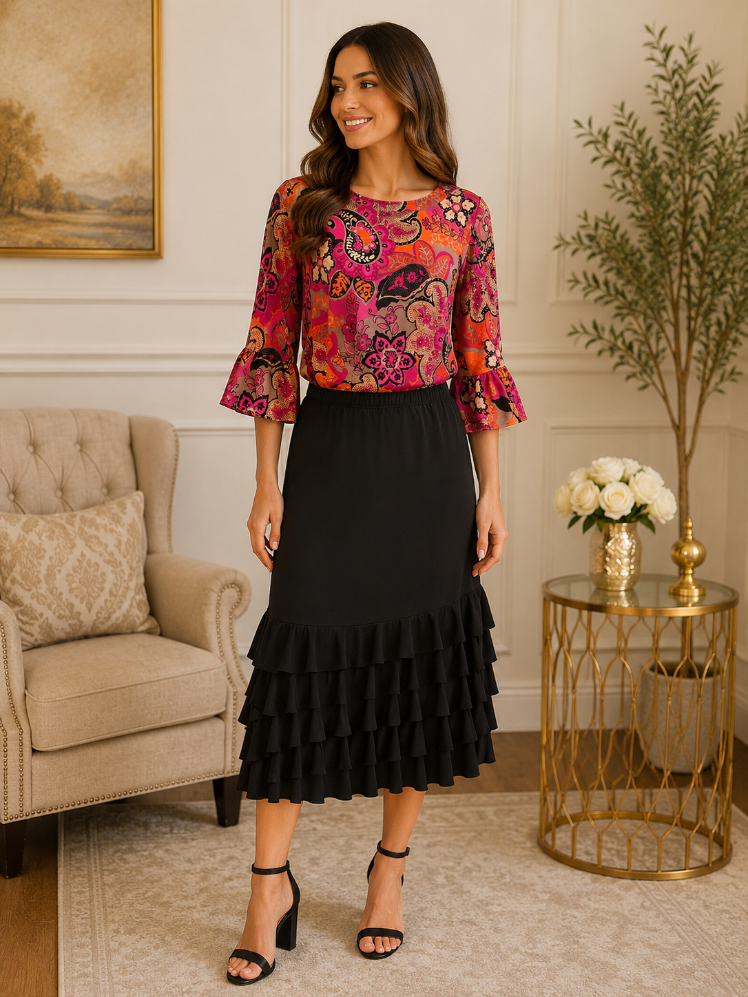 Ruffle Extender-2 Colors