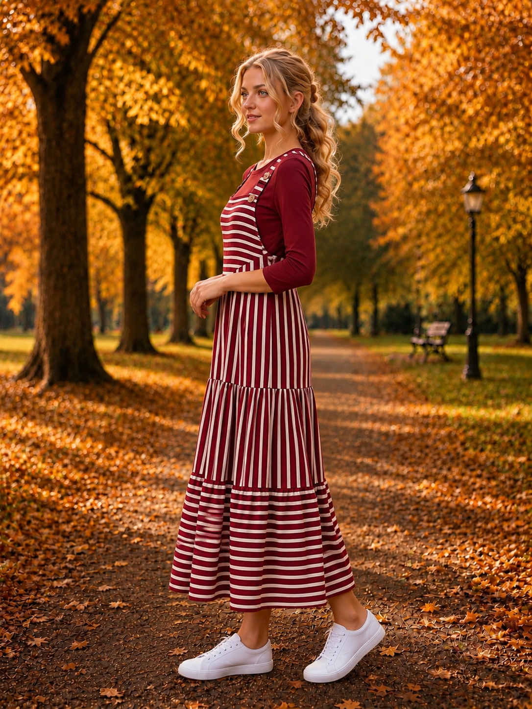 Sabrina Overall Jumper Dress