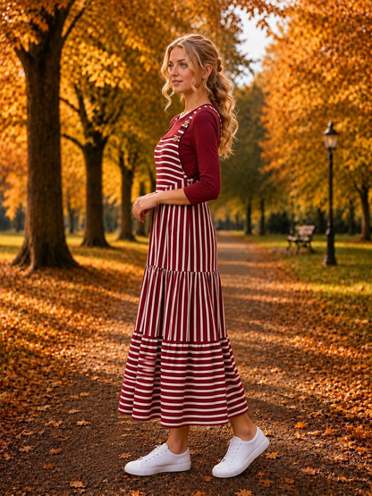 Sabrina Overall Jumper Dress