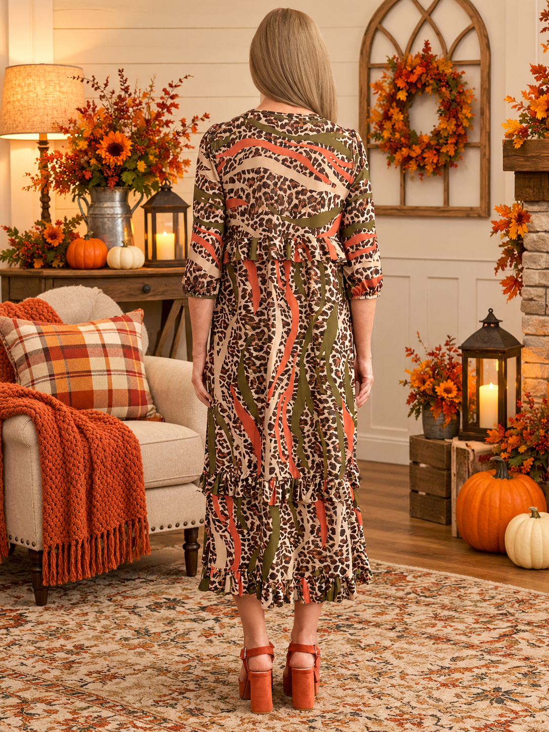 Darcy Fall Swirl Dress